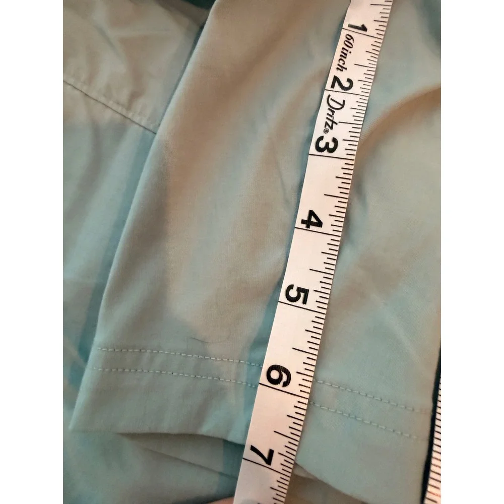 The North Face Mens XXL‎ Seafoam Green Elastic Waist Shorts Lightweight Casual
